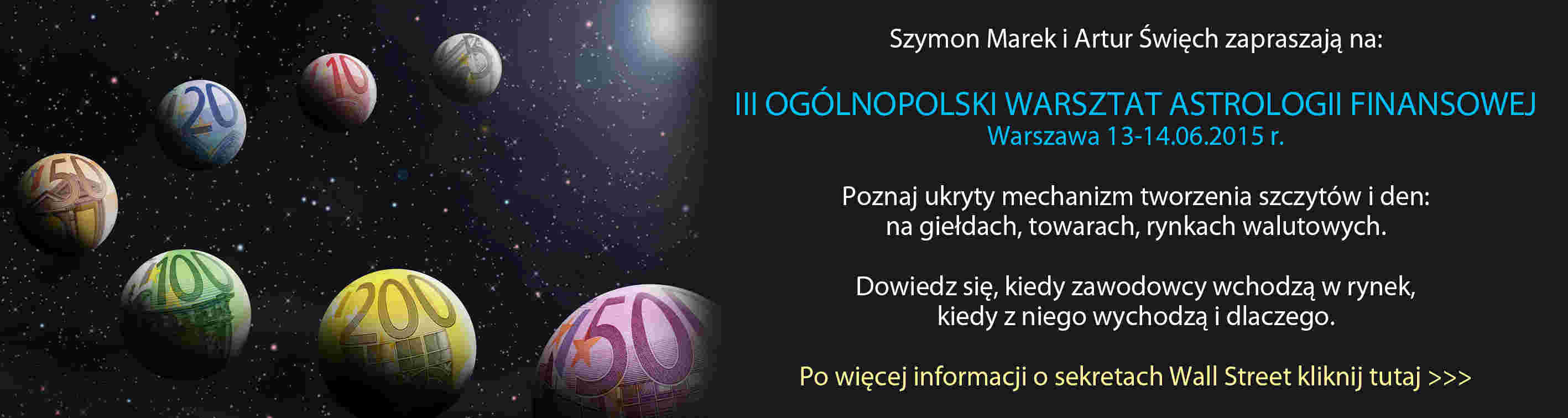 astrologia finansowa szkolenie